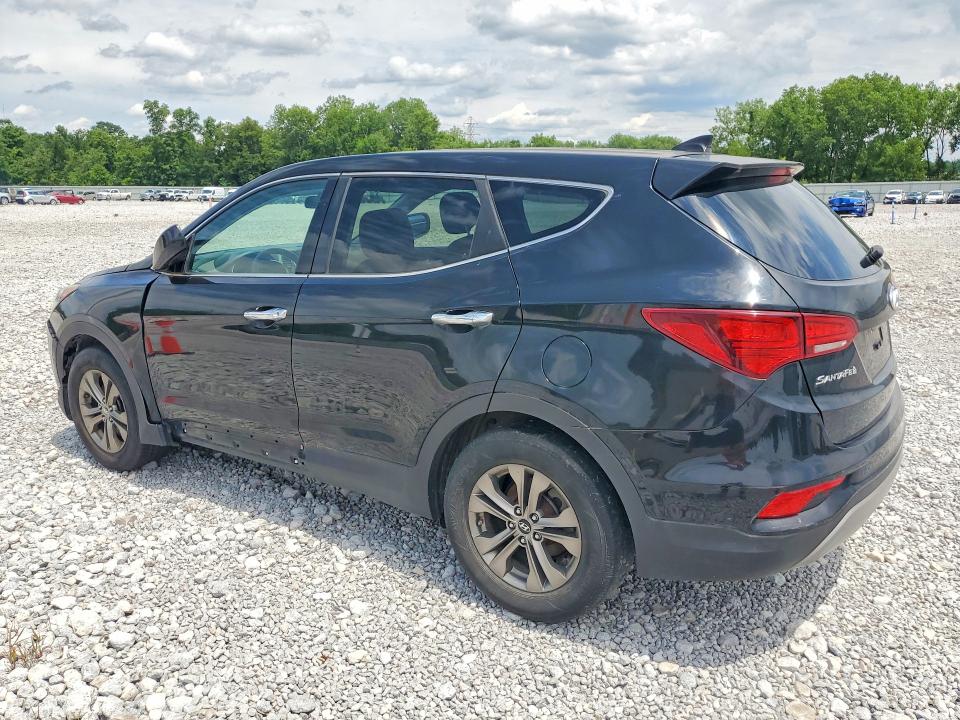 2017 Hyundai Santa fe VIN 5XYZT3LB1HG410874 COPART salvage auction — MECHANICAL, Oh - Cert Of Title-Rebuilt Salvage, sold $2,450 on 2026-08-01 (photo 2)