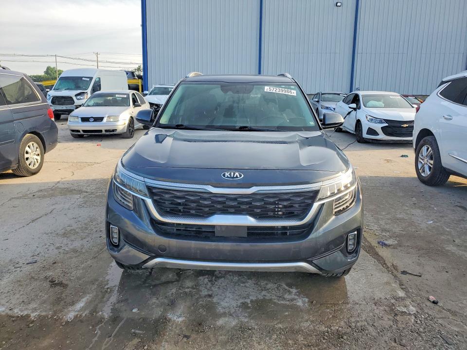 2021 Kia Seltos VIN KNDETCA25M7175016 COPART salvage auction — REAR END, Ky - Cert Of Title-Salvage, sold $3,300 on 2026-07-08 (photo 5)