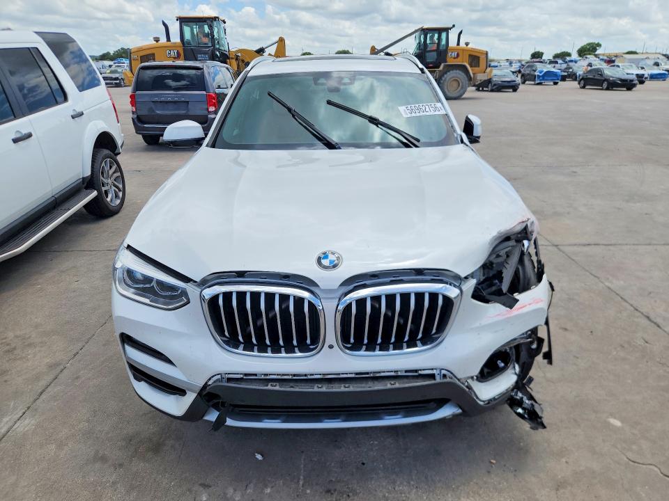 2021 BMW VIN 5UXTY5C06M9H70558 COPART salvage auction — REAR END, Tx - Salvage Vehicle Title, sold $10,400 on 2026-07-20 (photo 5)
