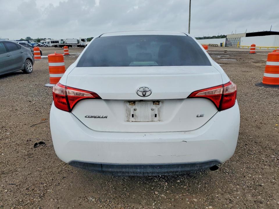 2017 Toyota Corolla VIN 5YFBURHE3HP672606 COPART salvage auction — FRONT END, Tx - Salvage Vehicle Title, sold $2,100 on 2026-07-09 (photo 6)