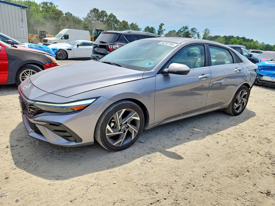 2025 Hyundai Elantra VIN KMHLP4DGXSU931152 COPART salvage auction — REAR END, Va - Cert Of Title - Salvage, sold $8,700 on 2026-07-16 (photo 1)