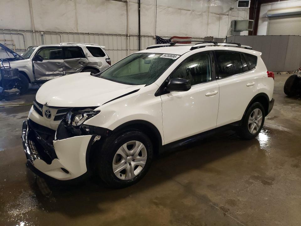 2015 Toyota Rav 4 VIN JTMBFREV4FD162408 COPART salvage auction — FRONT END, Mn - Cert Of Title-Salvage, sold $5,500 on 2026-07-13 (photo 1)