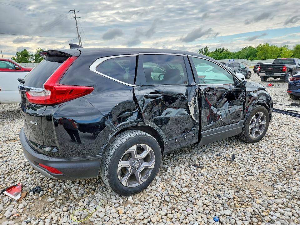 2018 Honda Cr-v VIN 7FARW2H87JE089553 COPART salvage auction — FRONT END, Mi - Certificate Of Title, sold $5,400 on 2026-07-23 (photo 3)