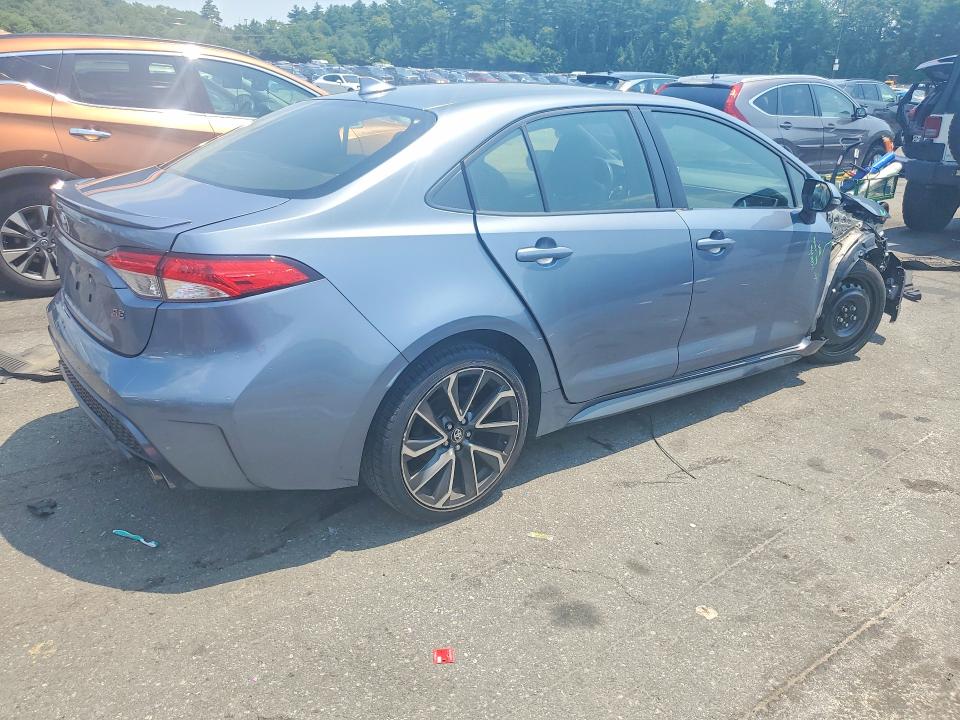 2020 Toyota Corolla VIN JTDP4RCE4LJ044290 COPART salvage auction — FRONT END, Ma - Cert Of Title-Salvage, sold $3,050 on 2026-07-28 (photo 3)