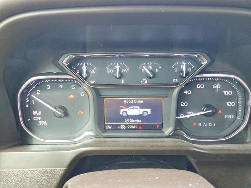 2021 Gmc SIERRA VIN 3GTP8DED3MG147036 COPART salvage auction — SIDE, Tx - Salvage Vehicle Title, sold $7,700 on 2026-07-30 (photo 9)