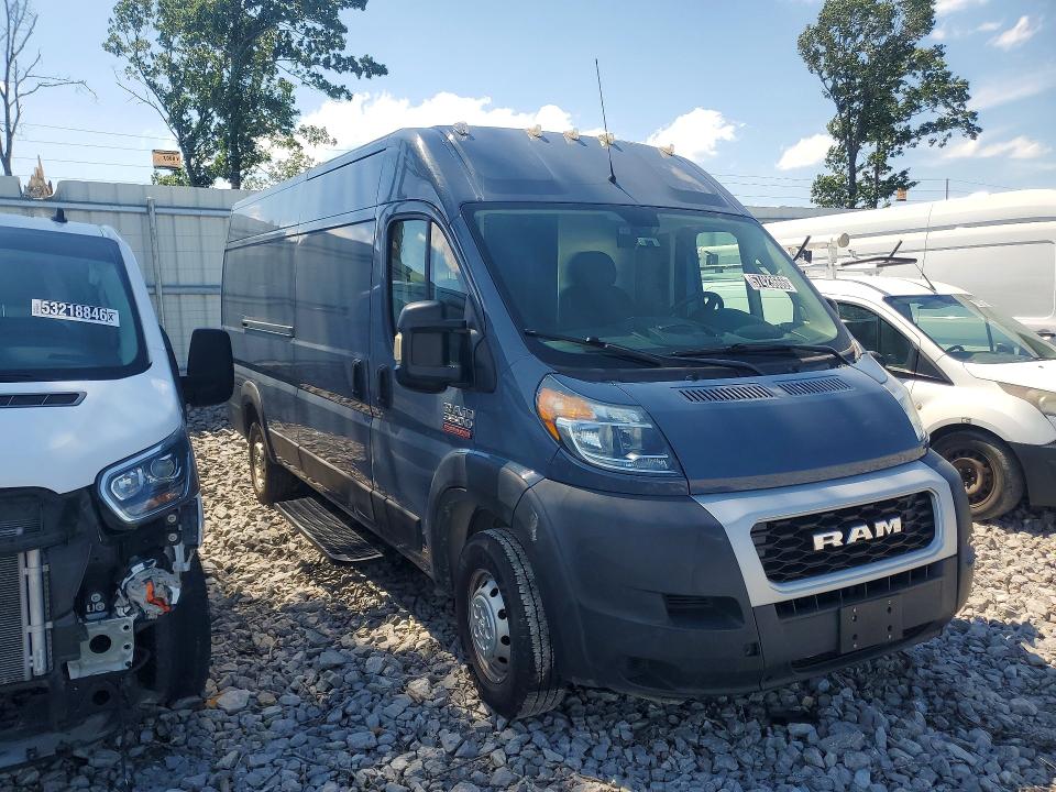 2021 Ram Promaster 3500 VIN 3C6FRVJGXME502950 COPART salvage auction — MECHANICAL, Tn - Certificate Of Title, sold $2,900 on 2026-07-08 (photo 4)