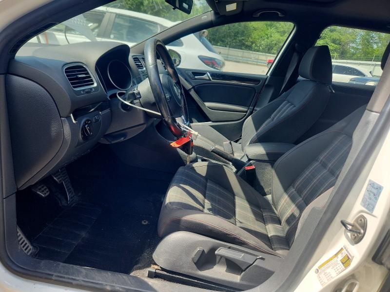 2012 Volkswagen Gti VIN WVWGV7AJ6CW279651 COPART salvage auction — FRONT END, Pa - Certificate Of Salvage, sold $875 on 2026-08-13 (photo 7)