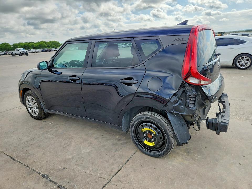 2020 Kia Soul VIN KNDJ23AU6L7719234 COPART salvage auction — REAR END, Tx - Salvage Vehicle Title, sold $2,200 on 2026-07-23 (photo 2)