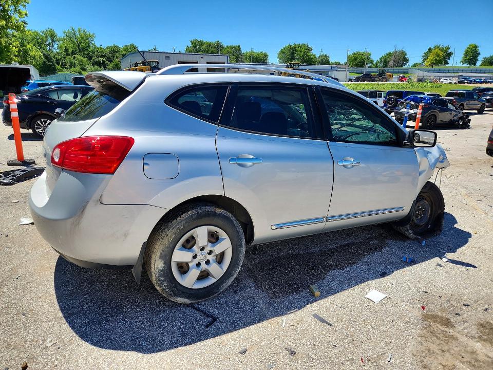 2014 Nissan Rogue VIN JN8AS5MT8EW623441 COPART salvage auction — FRONT END, MO - SALVAGE CERTIFICATE OF TITLE, sold $325 on 2026-07-24 (photo 3)