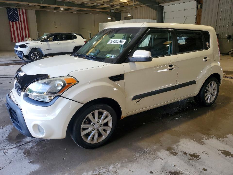 2013 Kia Soul VIN KNDJT2A64D7522380 COPART salvage auction — FRONT END, Pa - Certificate Of Salvage, sold $500 on 2026-07-15 (photo 1)