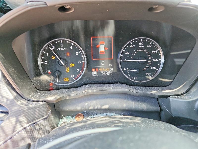 2025 Subaru Forester VIN JF2SLDDC8SH424124 COPART salvage auction — SIDE, Ny - Mv-907A Salvage Certificate, sold $450 on 2026-07-28 (photo 9)