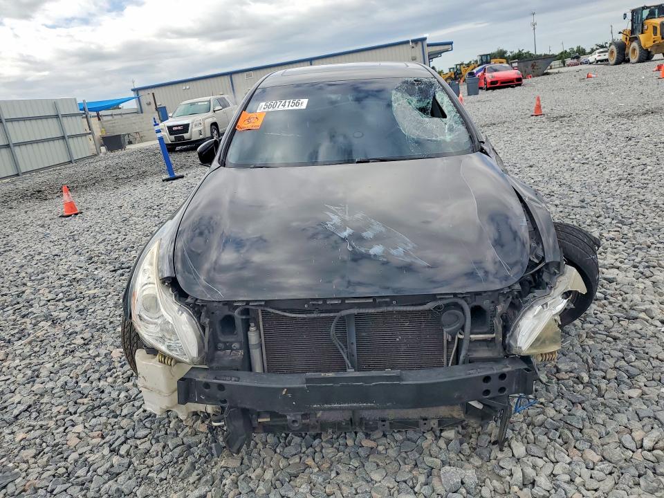 2013 Infiniti G VIN JN1CV6AR3DM355213 COPART salvage auction — FRONT END, FL - CERT OF TTL-REBUILT&SLVG RBLD, sold $400 on 2026-07-02 (photo 5)