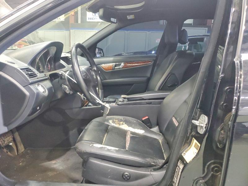 2011 Mercedes-benz C-klasse VIN WDDGF8BB1BR183603 COPART salvage auction — MINOR DENT/SCRATCHES, Wv - Certificate Of Title, sold $1,600 on 2026-07-30 (photo 7)