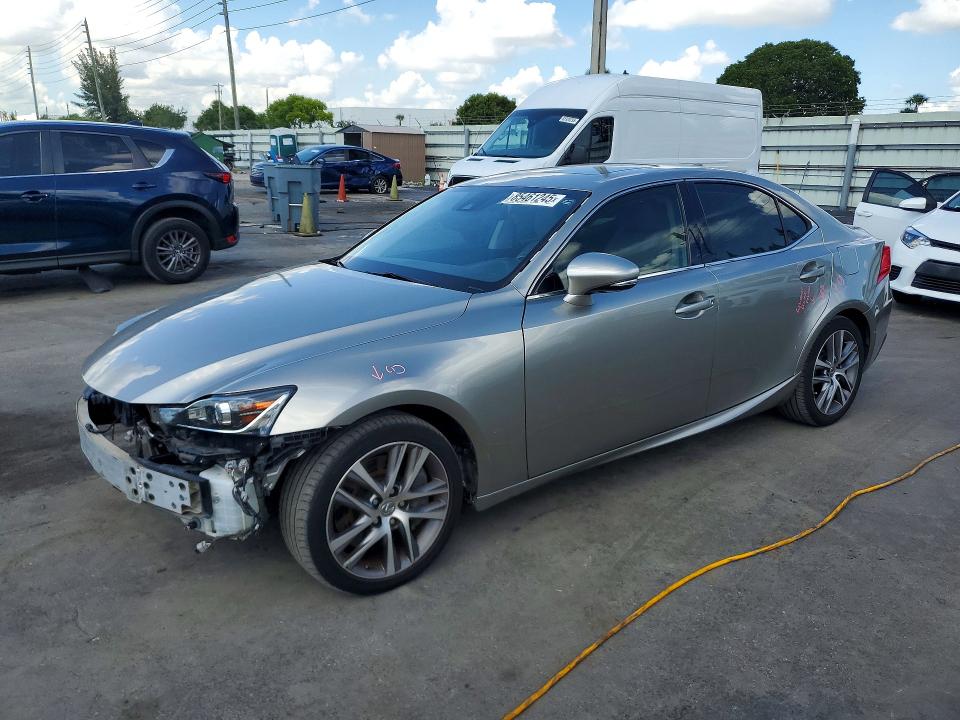 2018 Lexus Is VIN JTHBA1D28J5065785 — COPART salvage auction photo