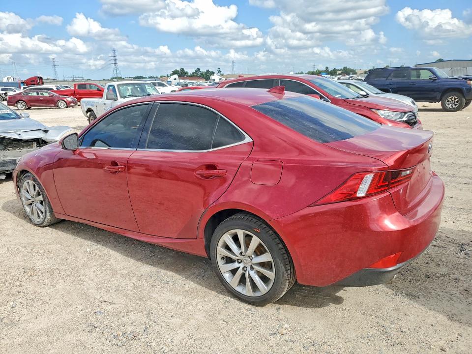 2015 Lexus Is VIN JTHBF1D20F5066440 COPART salvage auction — WATER/FLOOD, Tx - Salvage Title-Flood Damage, sold $2,000 on 2026-07-07 (photo 2)