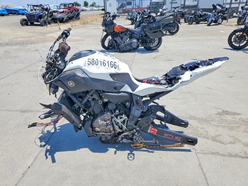2016 Yamaha Fz07 VIN JYARM06Y9GA002578 COPART salvage auction — ALL OVER, Ca - Salvage Certificate, sold $775 on 2026-07-09 (photo 3)