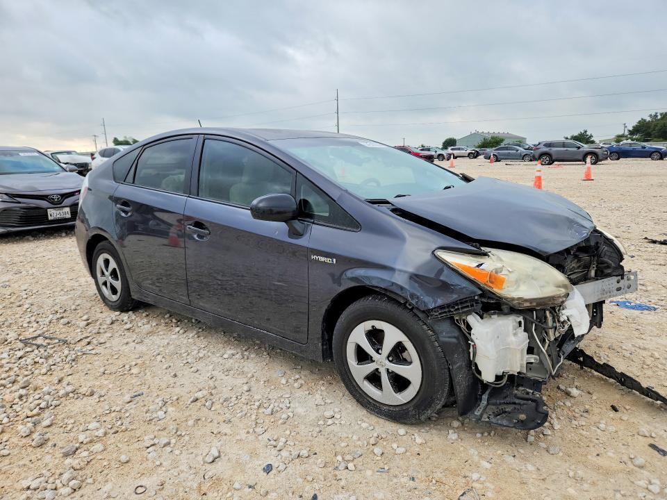 2012 Toyota Prius VIN JTDKN3DUXC1559059 COPART salvage auction — FRONT END, TX - SALVAGE VEHICLE TITLE, sold $600 on 2026-07-23 (photo 4)