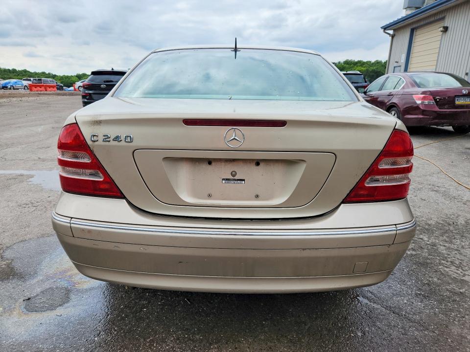 2003 Mercedes-benz C class VIN WDBRF61J23A405676 COPART salvage auction — FRONT END, PA - CERT OF TITLE, sold $500 on 2026-07-02 (photo 7)