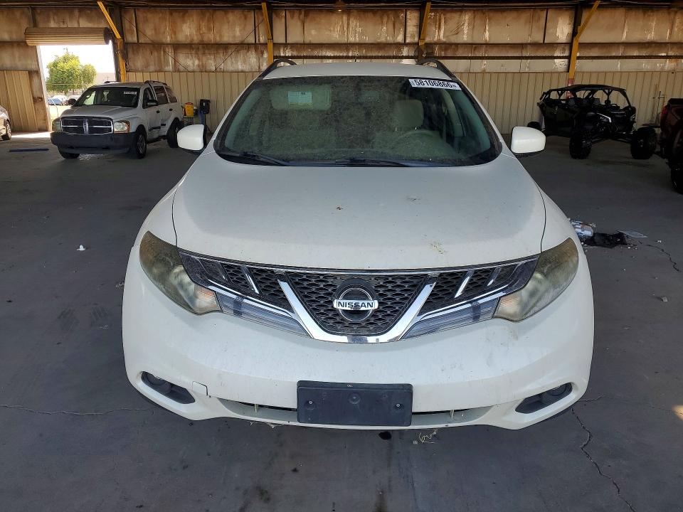 2014 Nissan Murano VIN JN8AZ1MW3EW523861 COPART salvage auction — MINOR DENT/SCRATCHES, Az - Certificate Of Title, sold $225 on 2026-07-27 (photo 5)