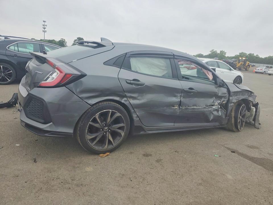 2017 Honda Civic VIN SHHFK7H41HU413643 COPART salvage auction — FRONT END, NY - CERT OF TITLE-REBUILT SALVAGE, sold $2,000 on 2026-07-29 (photo 3)