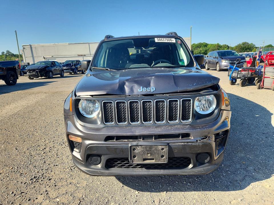 2019 Jeep Renegade VIN ZACNJBABXKPJ74134 COPART salvage auction — FRONT END, VA - CERT OF TITLE - SALVAGE, sold $2,750 on 2026-07-08 (photo 5)