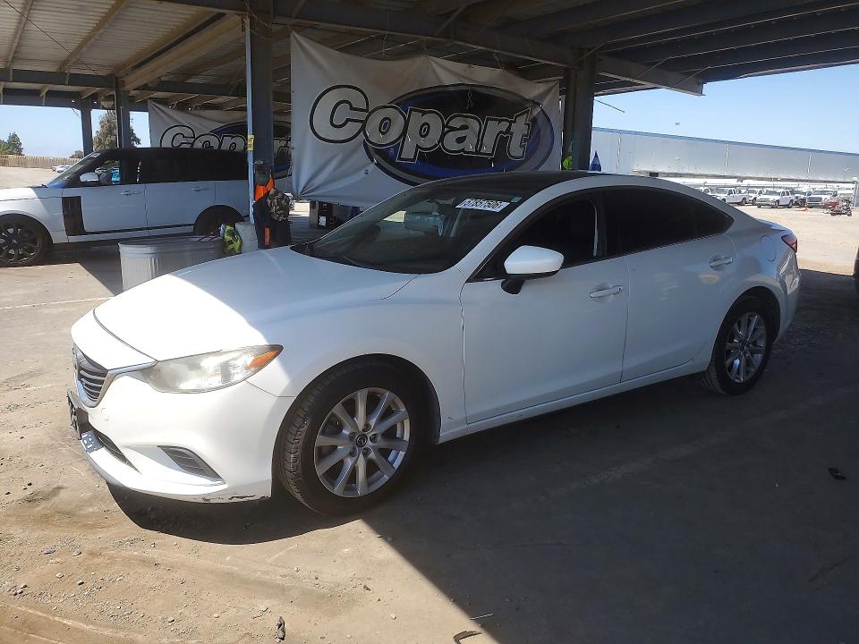 2015 Mazda VIN JM1GJ1U51F1222931 COPART salvage auction — REAR END, Ca - Salvage Certificate, sold $70 on 2026-07-28 (photo 1)