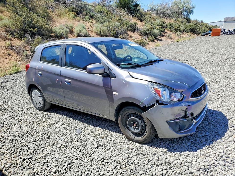 2017 Mitsubishi Mirage VIN ML32A3HJXHH018087 COPART salvage auction — FRONT END, Nv - Salvage Title, sold $1,400 on 2026-07-02 (photo 4)