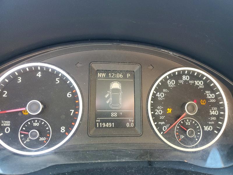 2014 Volkswagen Tiguan VIN WVGBV3AX9EW535822 COPART salvage auction — DAMAGE HISTORY, Mo - Certificate Of Title (P), sold $1,350 on 2026-07-10 (photo 9)