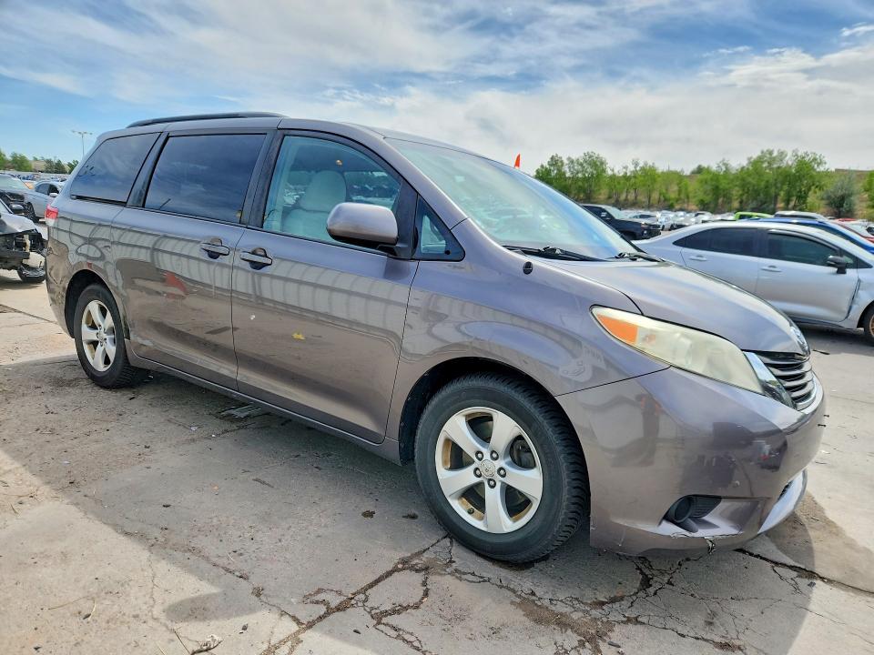2011 Toyota Sienna VIN 5TDKK3DC0BS037624 COPART salvage auction — SIDE, Co - Certificate Of Title, sold $2,000 on 2026-07-08 (photo 4)