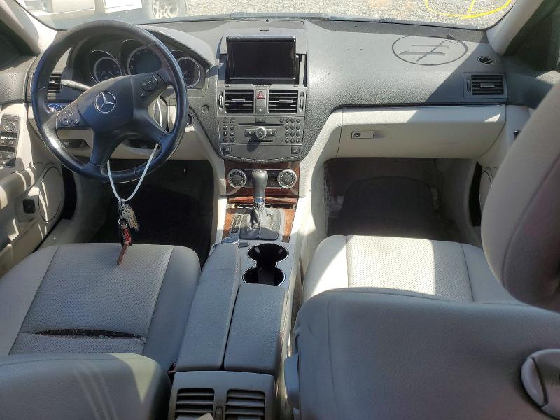2010 Mercedes-benz C-klasse VIN WDDGF5EB2AF436163 COPART salvage auction — SIDE, Ca - Salvage Certificate, sold $375 on 2026-08-10 (photo 8)