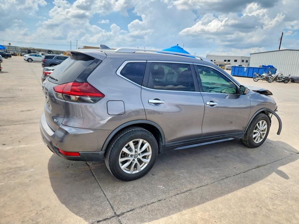2019 Nissan Rogue VIN KNMAT2MT6KP505272 COPART salvage auction — FRONT END, Tx - Salvage Vehicle Title, sold $1,550 on 2026-07-06 (photo 3)