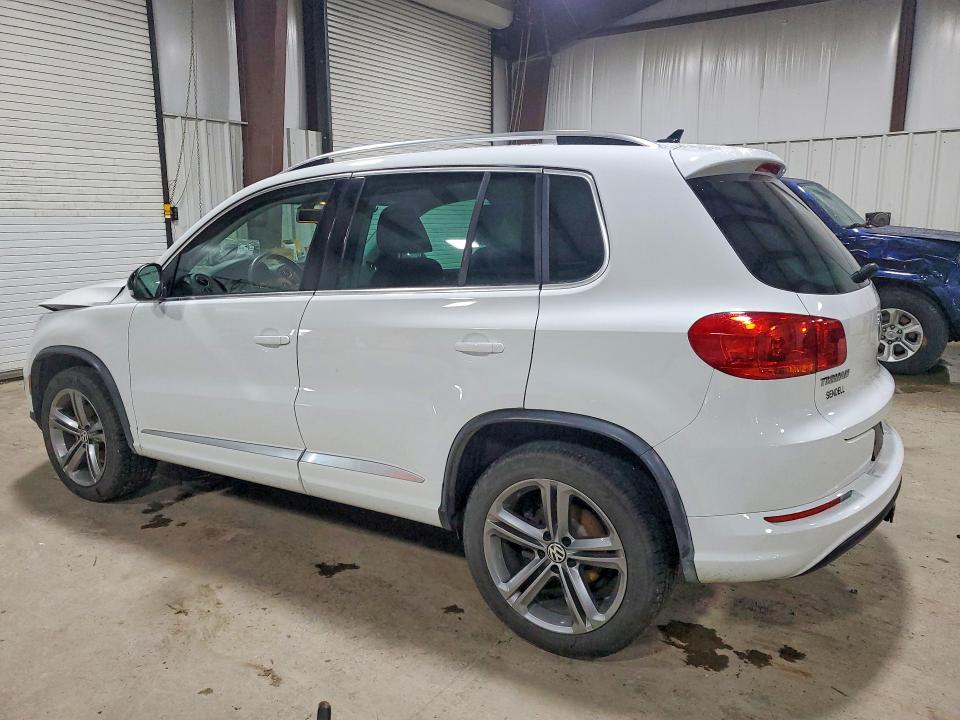 2017 Volkswagen Tiguan VIN WVGUV7AX7HK022516 COPART salvage auction — FRONT END, Pa - Certificate Of Salvage, sold $4,400 on 2026-07-08 (photo 2)
