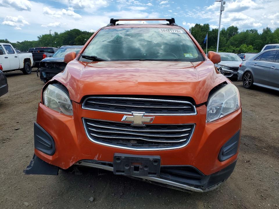 2016 Chevrolet Trax VIN KL7CJPSB5GB724490 COPART salvage auction — FRONT END, Vt - Certificate Of Title (P), sold $975 on 2026-07-27 (photo 5)