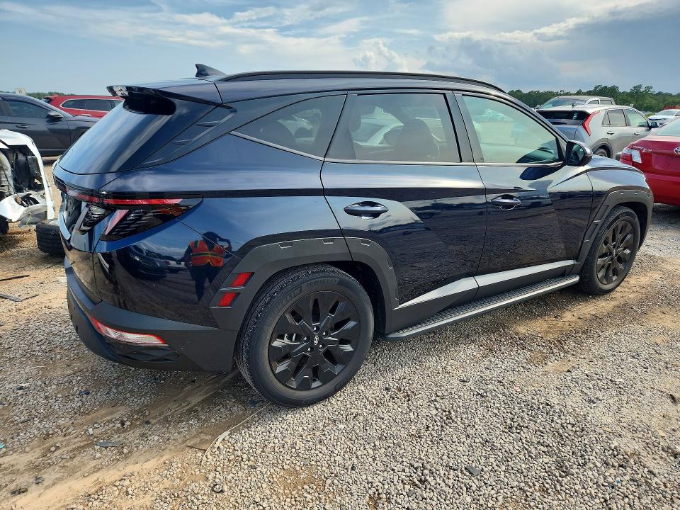 2024 Hyundai VIN KM8JF3DE0RU295676 COPART salvage auction — WATER/FLOOD, AL - CERT OF TITLE-FLOOD SALVAGE (P), sold $2,200 on 2026-07-28 (photo 3)