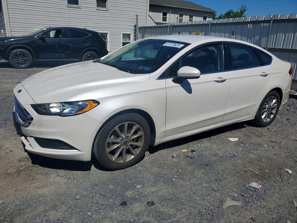 2017 Ford Fusion VIN 3FA6P0H7XHR221792 COPART salvage auction — FRONT END, PA - CERTIFICATE OF SALVAGE, sold $3,650 on 2026-07-02 (photo 1)