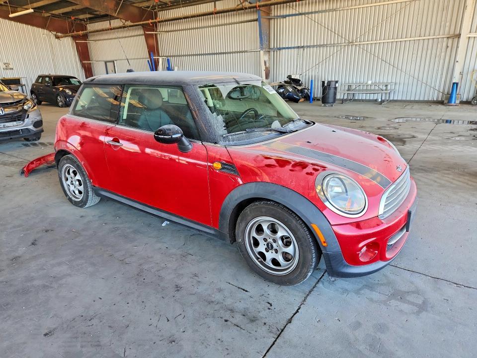 2013 Mini Cooper VIN WMWSU3C52DT683620 COPART salvage auction — REAR END, CA - SALVAGE CERTIFICATE, sold $1,300 on 2026-07-13 (photo 4)