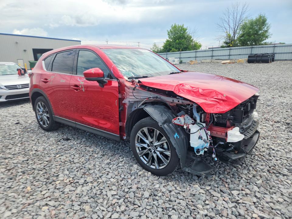 2021 Mazda Cx-5 VIN JM3KFBEY7M0345511 COPART salvage auction — FRONT END, Wi - Cert Of Title-Claim Paid, sold $7,100 on 2026-07-20 (photo 4)