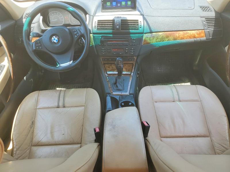 2008 BMW X3 VIN WBXPC93478WJ11830 COPART salvage auction — MECHANICAL, Ok - Certificate Of Title (P), sold $325 on 2026-07-09 (photo 8)
