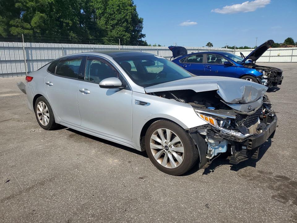 2018 Kia VIN 5XXGU4L36JG186448 COPART salvage auction — FRONT END, Nc - Salvage Certificate Of Title, sold $400 on 2026-07-21 (photo 4)