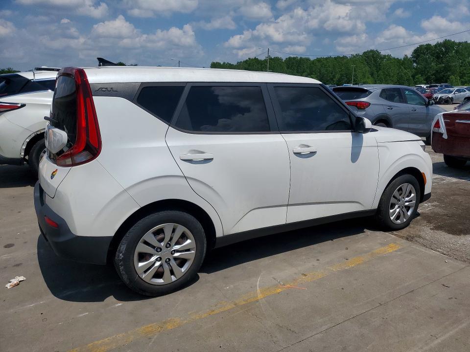 2020 Kia Soul VIN KNDJ23AU9L7060193 COPART salvage auction — NORMAL WEAR, Ky - Certificate Of Title, sold $3,700 on 2026-07-30 (photo 3)