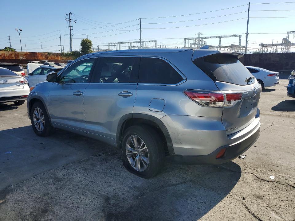 2015 Toyota VIN 5TDKKRFHXFS074522 COPART salvage auction — SIDE, Ca - Salvage Certificate, sold $8,900 on 2026-07-08 (photo 2)