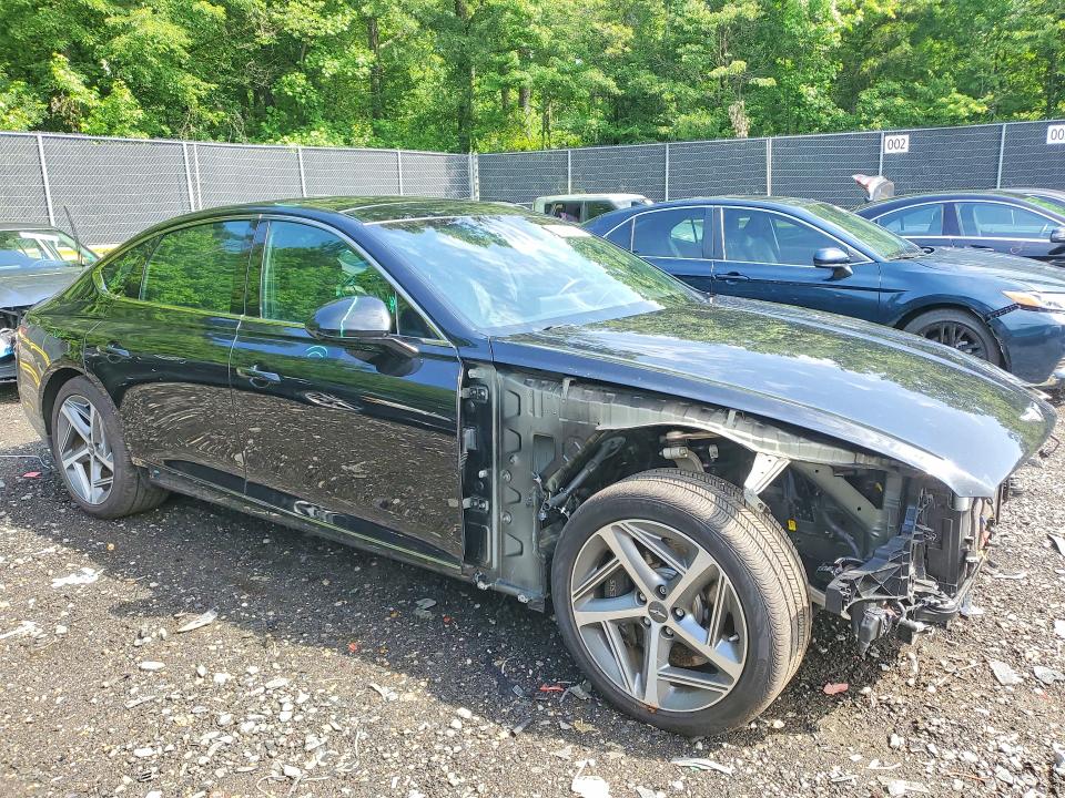 2023 Genesis G80 VIN KMTGA4SC3PU181478 COPART salvage auction — FRONT END, Id - Salvage Certificate Of Title, sold $7,300 on 2026-08-25 (photo 4)