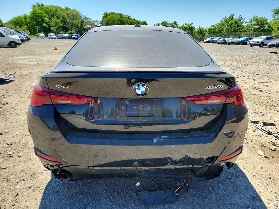 2026 BMW 4er VIN WBA33FB00TFV53427 COPART salvage auction — UNDERCARRIAGE, Md - Cert Of Salvage > 75% Damage, sold $125 on 2026-07-30 (photo 6)