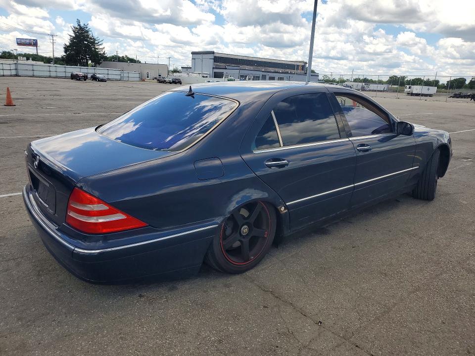 2000 Mercedes-benz S class VIN WDBNG70J1YA086877 COPART salvage auction — MINOR DENT/SCRATCHES, Oh - Certificate Of Title, sold $500 on 2026-07-06 (photo 3)