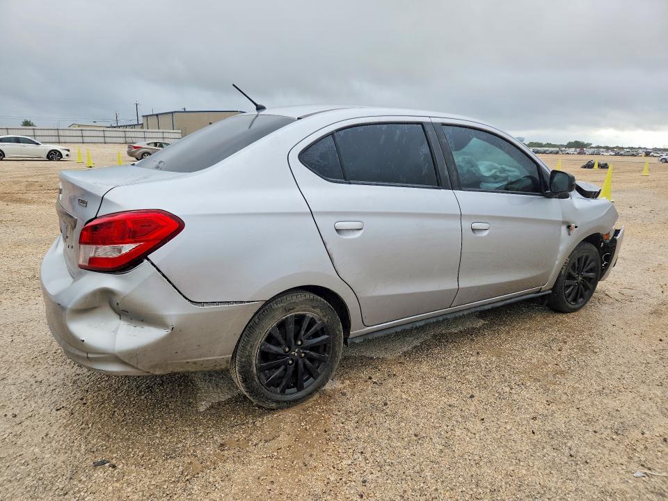 2020 Mitsubishi VIN ML32F4FJXLHF11967 COPART salvage auction — FRONT END, TX - SALVAGE VEHICLE TITLE (P), sold $1,100 on 2026-07-02 (photo 3)