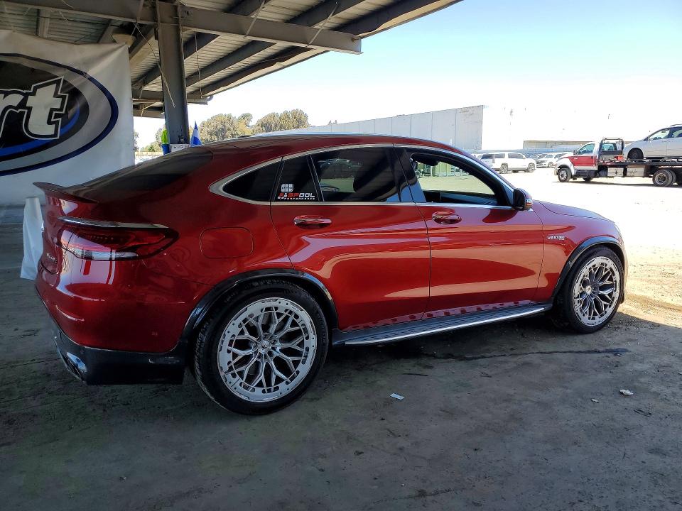 2020 Mercedes-benz Glc VIN WDC0J8KB0LF694128 COPART salvage auction — FRONT END, Ca - Salvage Certificate, sold $23,800 on 2026-07-02 (photo 3)