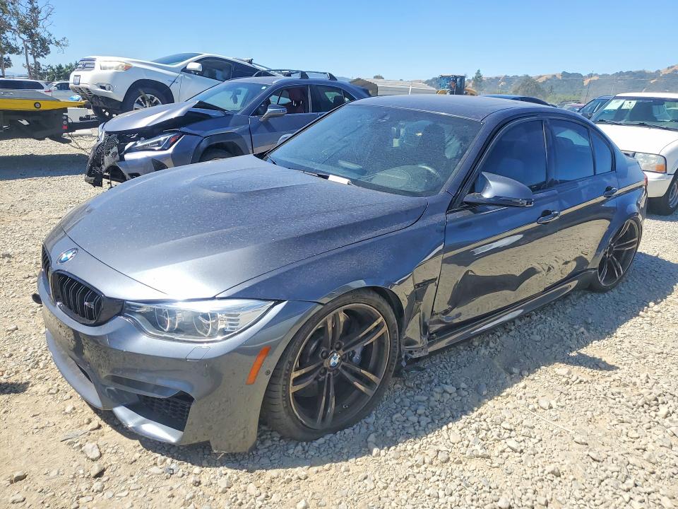2015 BMW M3 VIN WBS3C9C53FP804396 COPART salvage auction — UNDERCARRIAGE, CA - SALVAGE CERTIFICATE, sold $19,800 on 2026-07-14 (photo 1)