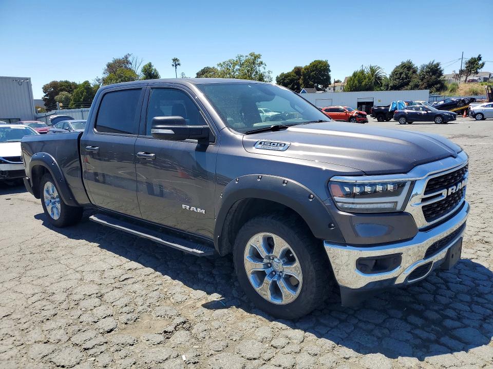 2022 Ram 1500 VIN 1C6SRFMT9NN434800 COPART salvage auction — REAR END, Ca - Salvage Certificate, sold $3,500 on 2026-07-24 (photo 4)