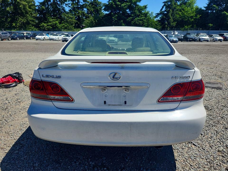 2005 Lexus Es 330 VIN JTHBA30GX55070747 COPART salvage auction — FRONT END, Wa - Bill Of Sale, sold $350 on 2026-07-02 (photo 6)