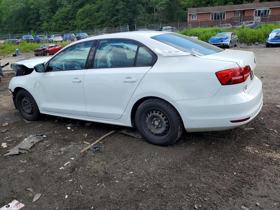 2015 Volkswagen VIN 3VW2K7AJ7FM316159 COPART salvage auction — FRONT END, Md - Cert Of Salvage > 75% Damage, sold $400 on 2026-07-02 (photo 2)
